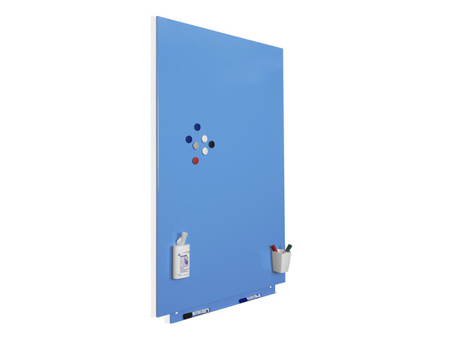 Whiteboard Rocada Skincolour 75x115cm blau gelakt