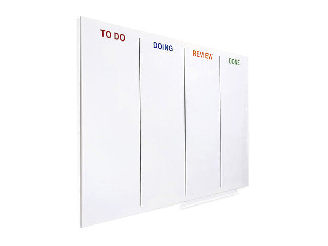 Whiteboard Rocada Skinagile 100x150cm mit Gelakt