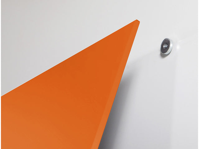 Whiteboard Rocada Skincolour 100x150cm orange gelakt
