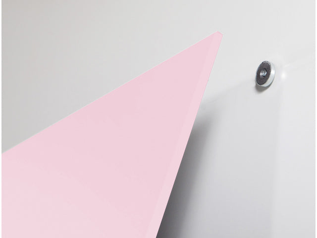 Whiteboard Rocada Huidskleur 100x100cm roze gelakt