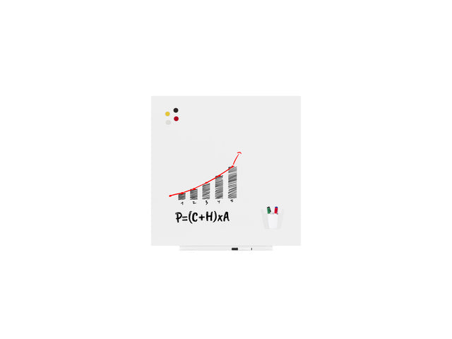 Whiteboard Rocada Skincolour 100x100cm mit Gelakt