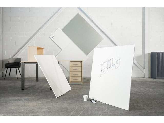 Whiteboard Rocada Skincolour 100x100cm mit Gelakt