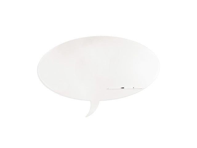 Whiteboard Rocada Skinshape Talk 100x150cm wit gelakt