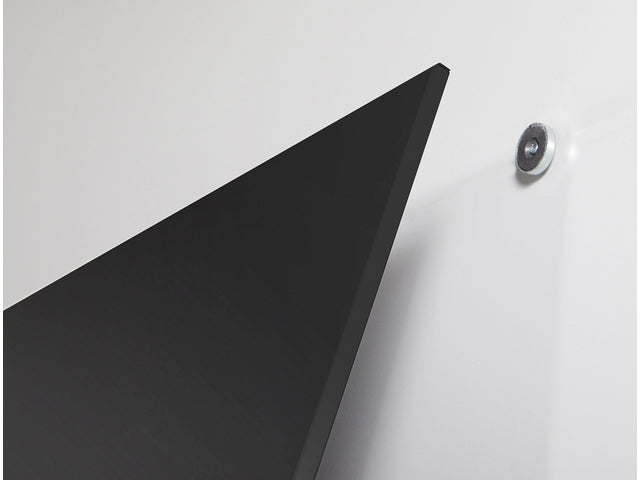 Whiteboard Rocada Skinliquid 100x150cm schwarz gelakt