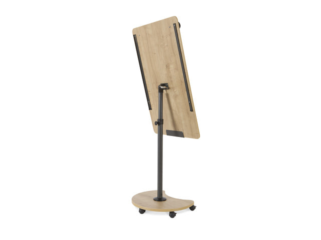 Flipover Rocada Naturel 67x115 cm mobiel kantelbaar tot tafel beschrijfbaar en magnetisch