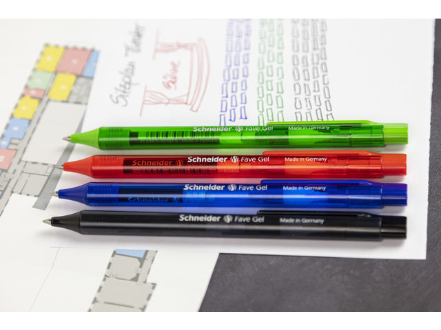Gelstift Schneider Fave rot 0,4mm