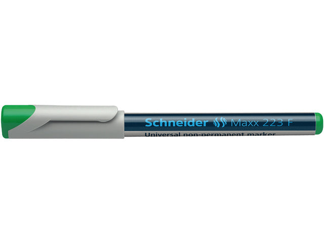 Universele marker Schneider Maxx 223 F niet-permanent groen