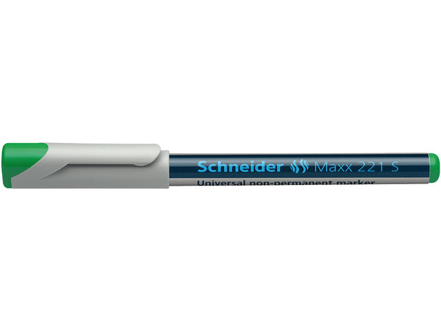 Universele marker Schneider Maxx 221 S niet-permanent groen