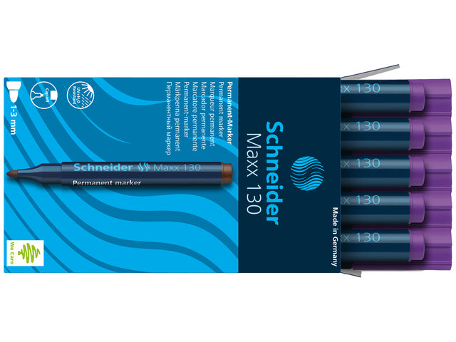 Marker Schneider Maxx 130 Permanent Ronde Punt Paar