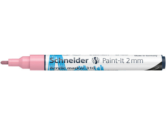Acryl Marker Schneider Paint-it 310 2mm pastellrosa