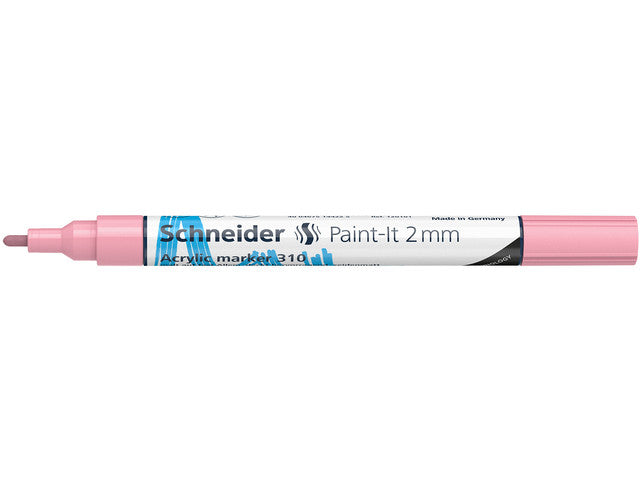 Acryl Marker Schneider Paint-it 310 2mm pastellrosa