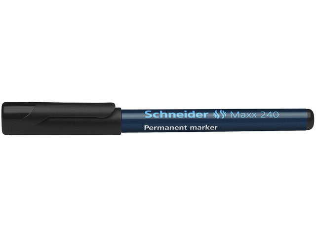Marker Schneider Maxx 240 permanent runder Punt schwarz