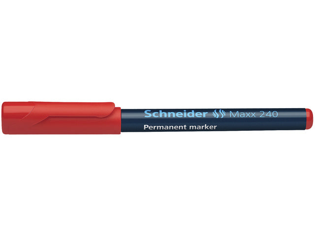Marker Schneider Maxx 240 Permanent Ronde Punt Rot