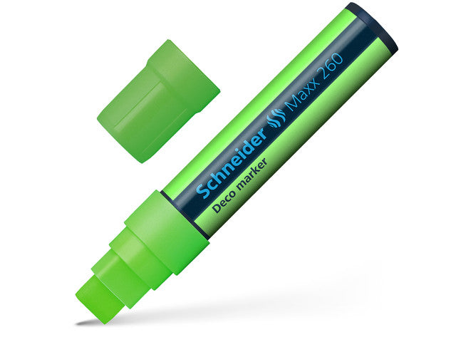 Krijtmarker Schneider Maxx 260 fluorgrün