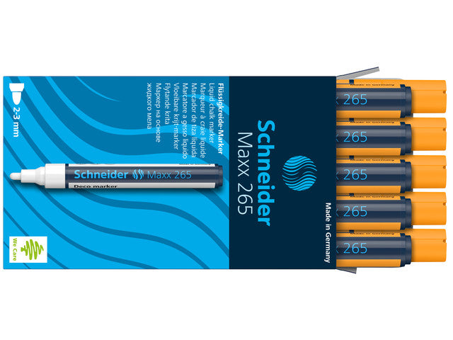 Krijtmarker Schneider Maxx 265 oranje