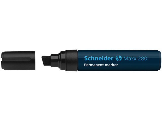 Marker Schneider Maxx 280 permanent beitelpunt schwarz