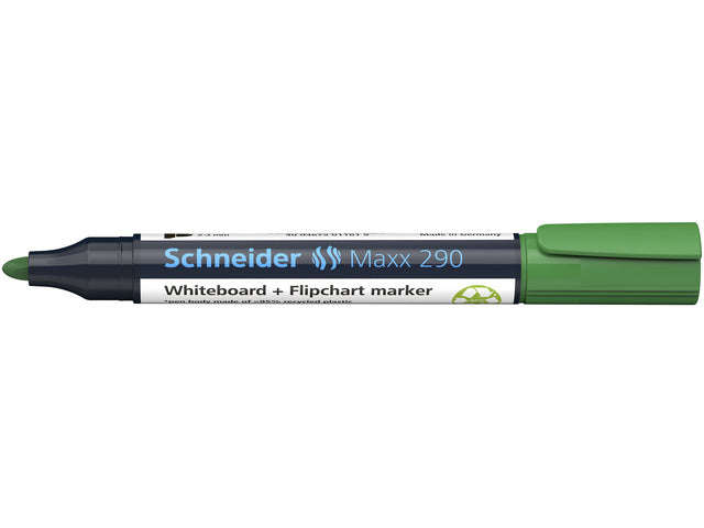 Boardmarker Schneider Maxx 290 ronde punt groen