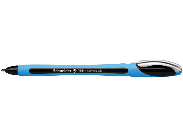 Balpen Schneider Slider Memo XB 1,4mm kogelbreedte zwart