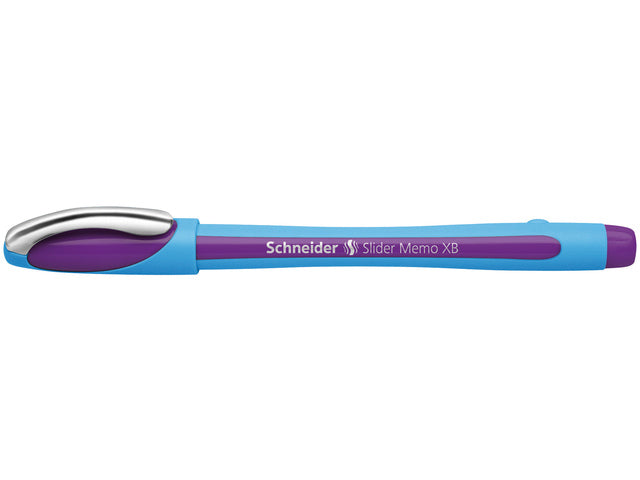 Balpen Schneider Memo XB 1,4 mm kogelbreedte violett doos 10 Stück