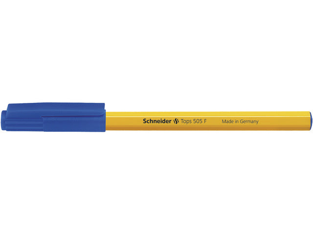 Balpen Schneider Tops 505 F blauw