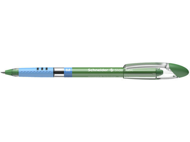 Balpen Schneider Slider Basic M 0,5mm grün