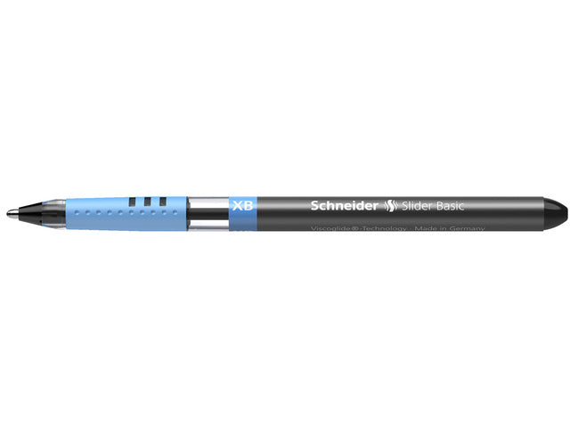 Balpen Schneider Slider Basic XB 1,4mm kogelbreedte schwarz