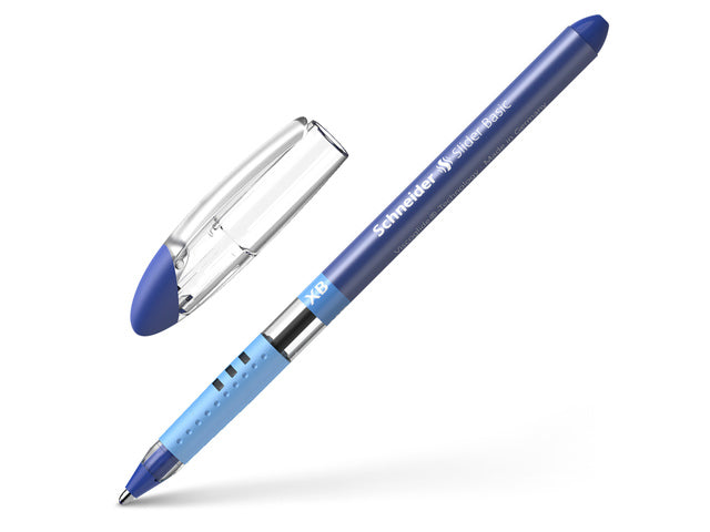 Balpen Schneider Slider Basic XB 1,4mm kogelbreedte blauw