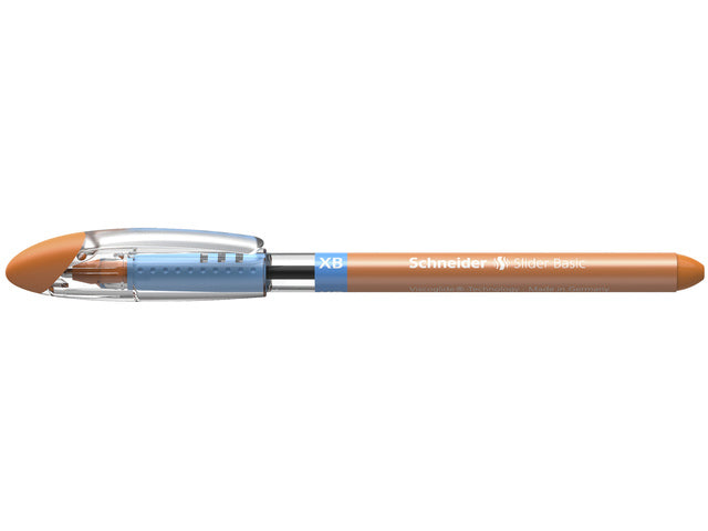 Balpen Schneider Slider Basic XB 1,4mm kogelbreedte orange