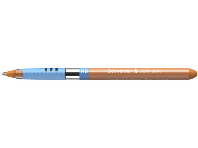 Balpen Schneider Slider Basic XB 1,4mm kogelbreedte orange