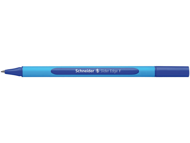 Balpen Schneider Slider Edge F blau, 10 Stück