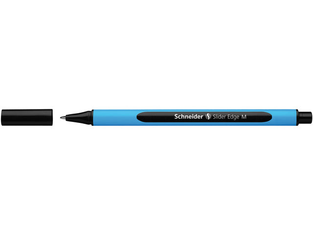 Balpen Schneider Slider Edge M zwart doos 10 stuks