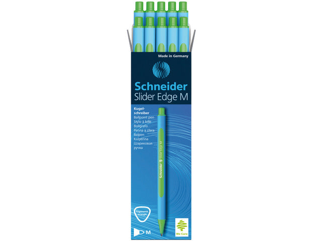 Balpen Schneider Slider Edge M Grün für 10 Stück