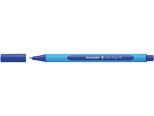 Balpen Schneider Slider Edge XB blau doos 10 stuks