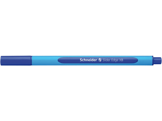 Balpen Schneider Slider Edge XB blau doos 10 stuks