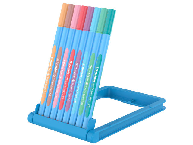 Schneider Slider Edge Pastel, Box 8 stuks ass.