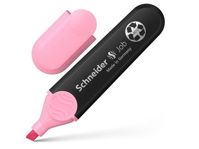 Tekstmarker Schneider Job pastelkleur roze