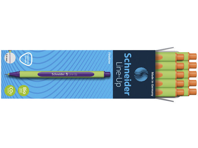 Fineliner Schneider Line-Up 0,4mm tango-oranje