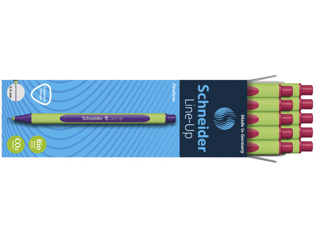 Fineliner Schneider Line-Up 0,4mm royal-rot