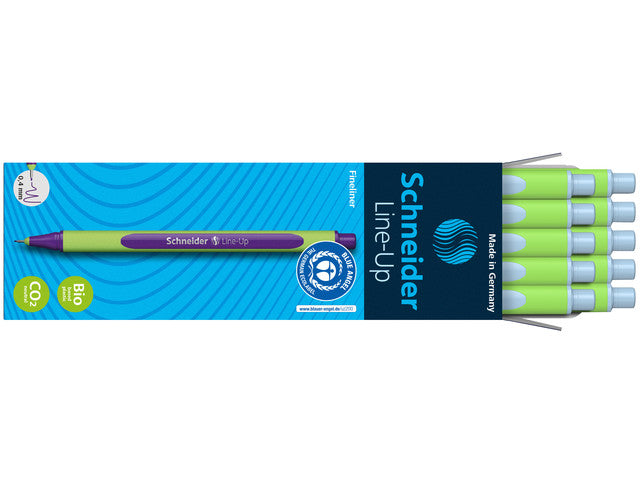 Fineliner Schneider Line-Up Pastel 0,4mm blauw