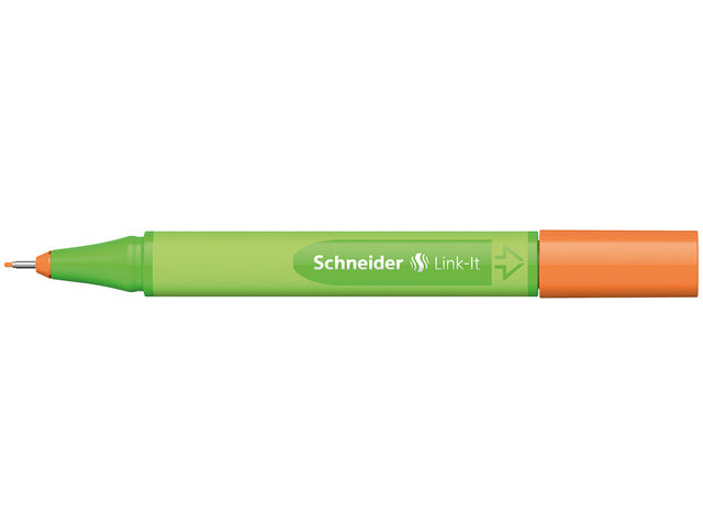 fineliner Schneider Link-It 0,4mm tango-oranje