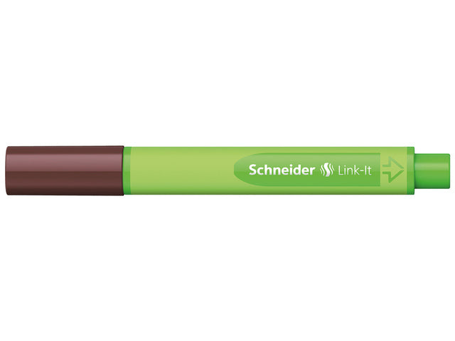 Fineliner Schneider Link-It 0,4mm topaasbruin