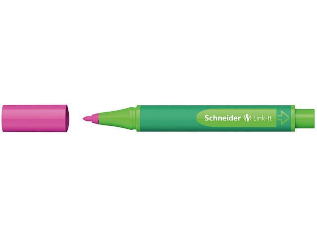Viltstift Schneider Link-It 1,0mm mode-roze