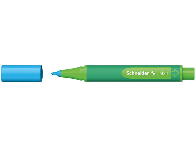 Viltstift Schneider Link-It 1,0mm mineraalblauw