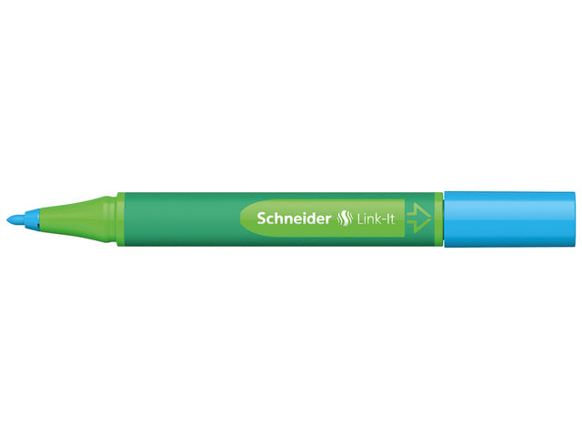 Viltstift Schneider Link-It 1,0mm mineraalblauw