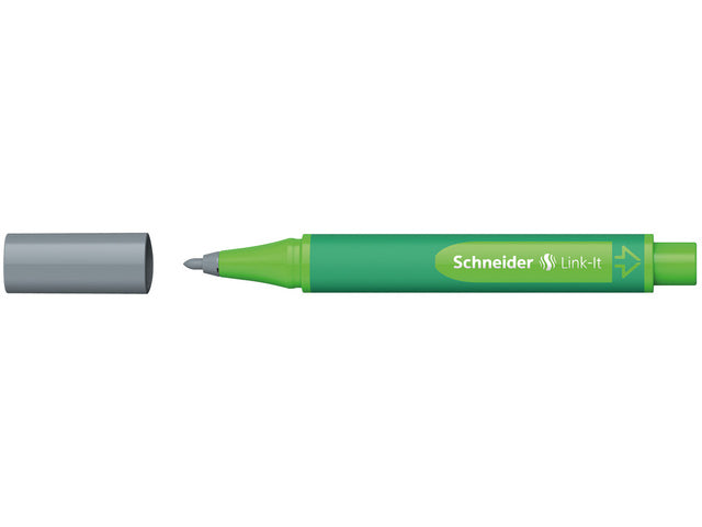 viltstift Schneider Link-It 1,0mm zilvergrijs