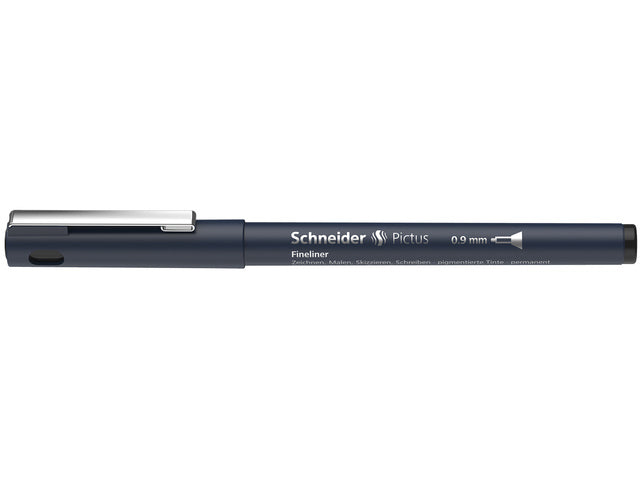 Fineliner Schneider Pictus 0,9 zwart