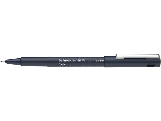 Fineliner Schneider Pictus 0,9 zwart