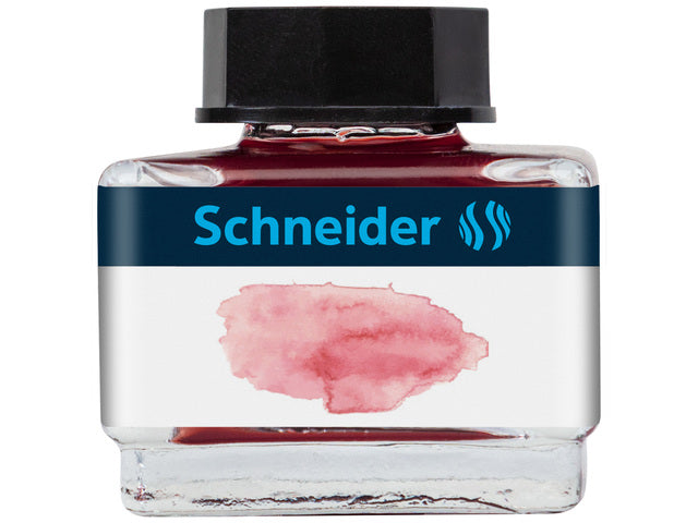 Tintenpatrone Schneider 15 ml Pastell-Rouge zum Auftragen und Rollerball