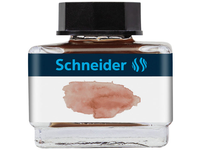 Tintenpotje Schneider 15ml Pastell Cognac für