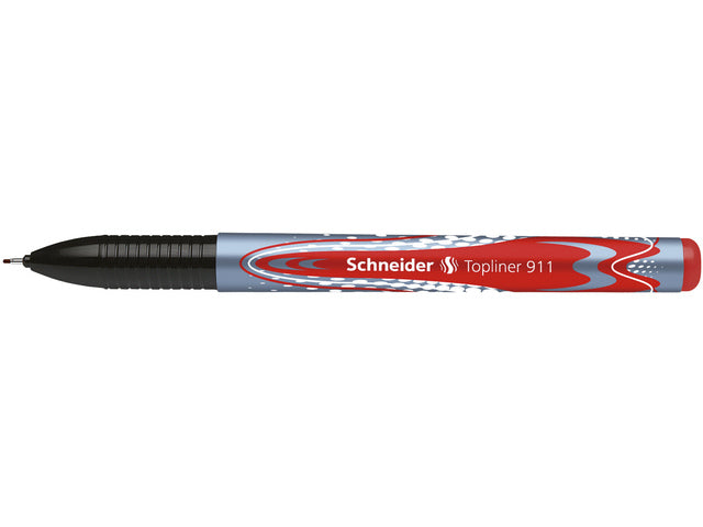 Fineliner Schneider Topliner 911 navulbaar rood